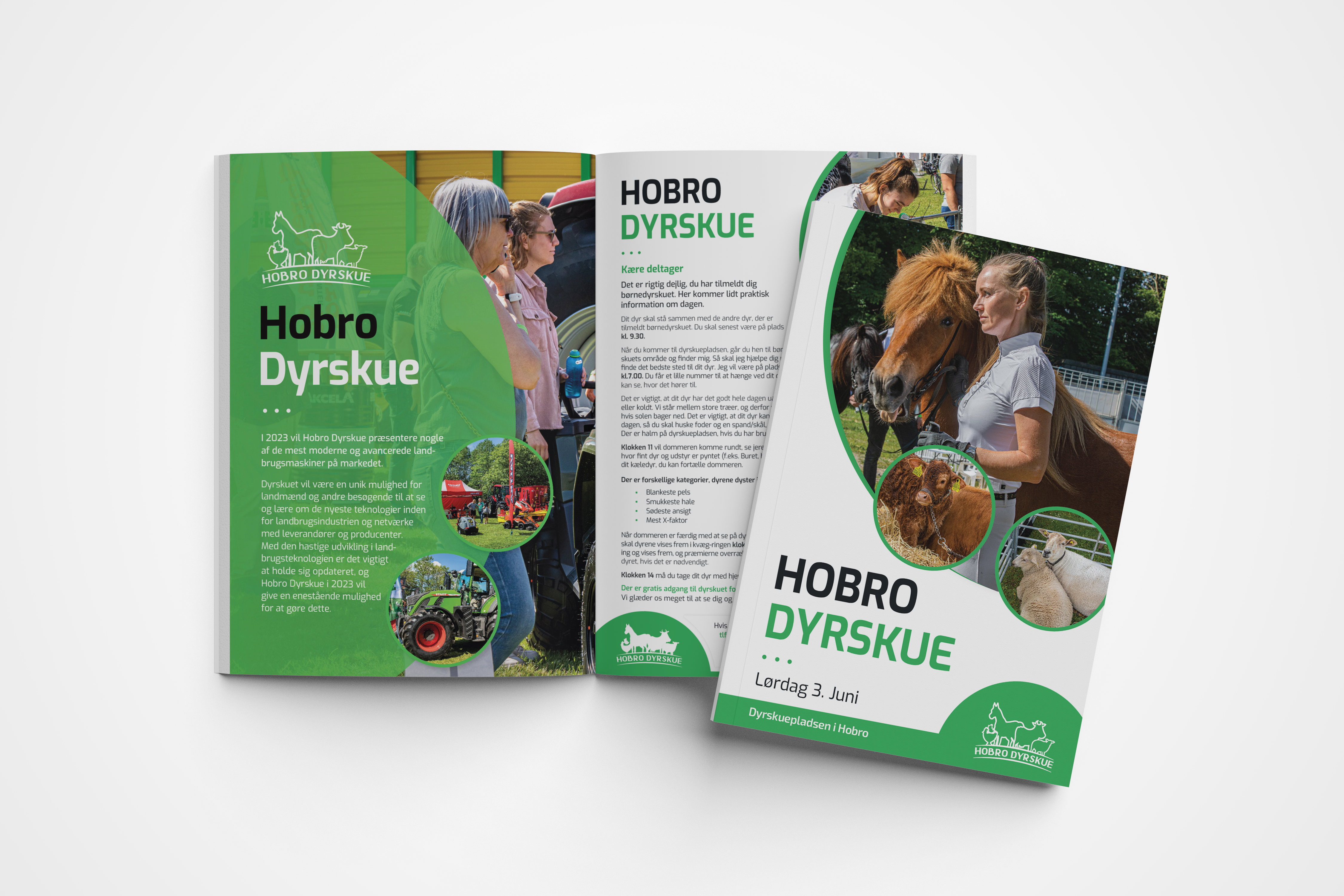Hobro Dyrskue magasin — grafisk layout og produktion